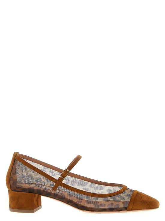 25FW 아쿠아주라 힐/펌프스 MYHMIDP0LHDNATURALCOGNAC Brown