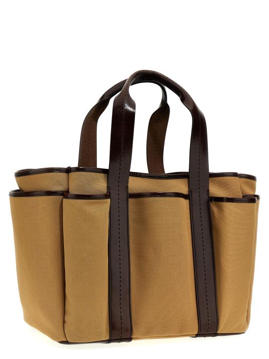  막스마라 토트백 GARDENCABASL003 Brown - MAX MARA