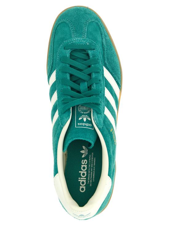 25FW 아디다스 가젤 인도어 JQ8391OWHITEGOLDMT Green - ADIDAS