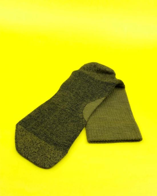  새티스파이 양말 메리노 나일론 튜브  다크 올리브 - SATISFY