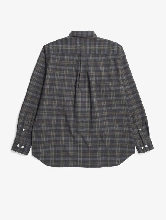 25FW 노스프로젝트 긴팔 셔츠 N40 08381001ole oversized wool check shirt - NORSE PROJECTS