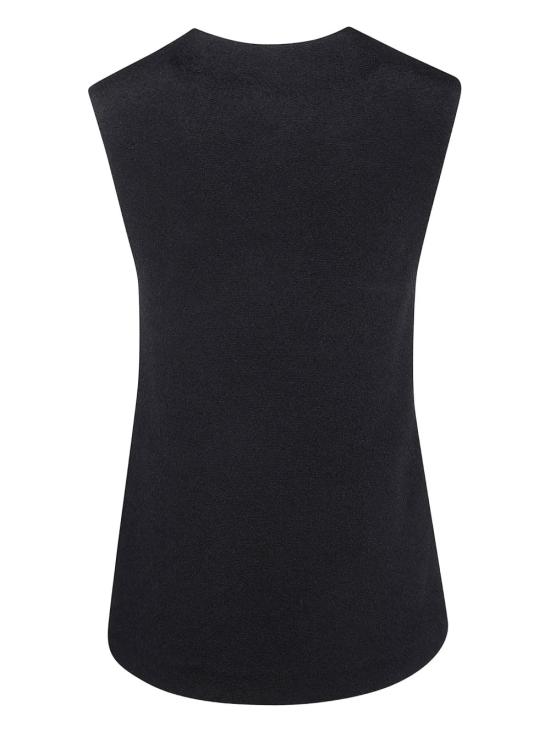 25FW 질샌더 민소매 티셔츠 J03NC0329J20232001 Black - JIL SANDER