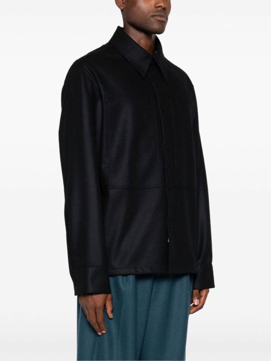  질샌더 긴팔 셔츠 J22DL0258J40045001 Black - JIL SANDER