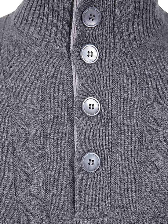  발바 긴팔 티셔츠 KNITWEAR19672235510098 Grey - BARBA