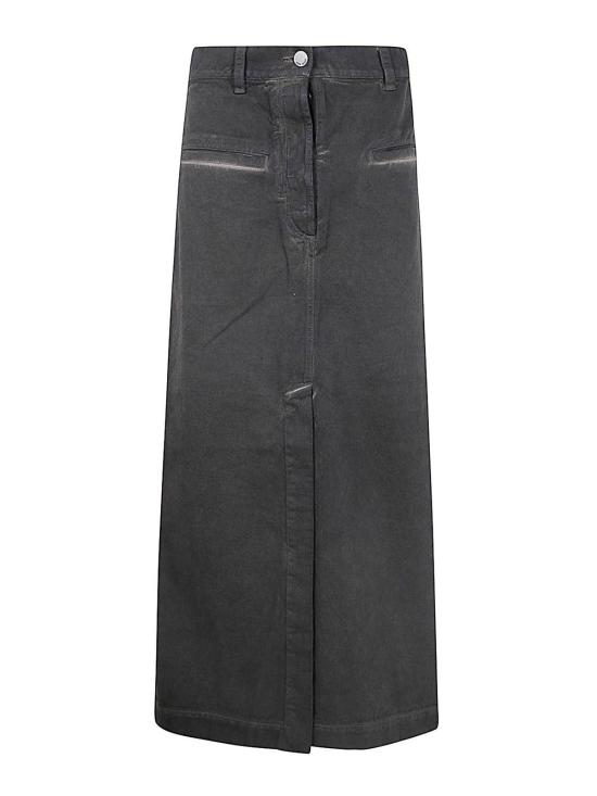  우마 왕 미디 스커트 UW2032UW600 Brown