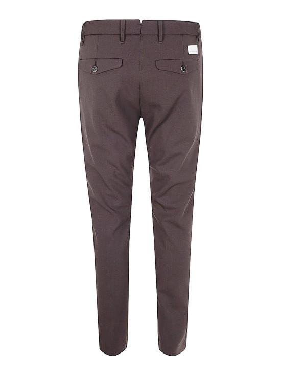  나인인더모닝 스트레이트 팬츠 9FW24ES159CHOCOLATE Brown - NINE IN THE MORNING