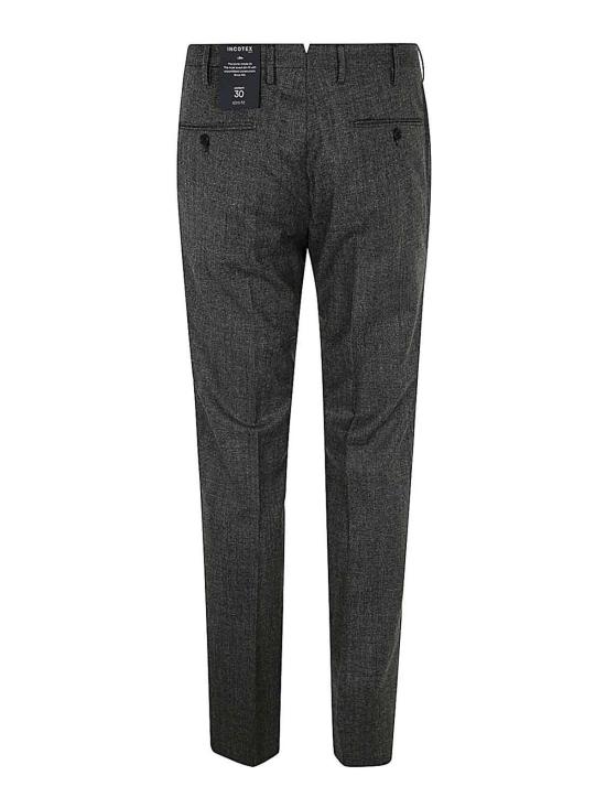  인코텍스 스트레이트 팬츠 1T003510165910 Grey - INCOTEX