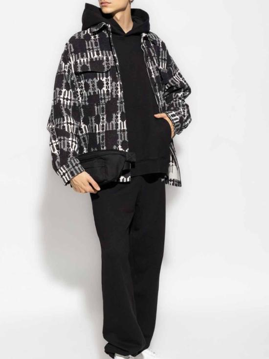  팜앤젤스 후드 티셔츠 PMBB153C99FLE0021003 Black - PALM ANGELS