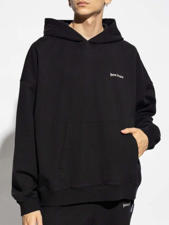  팜앤젤스 후드 티셔츠 PMBB153C99FLE0021003 Black - PALM ANGELS