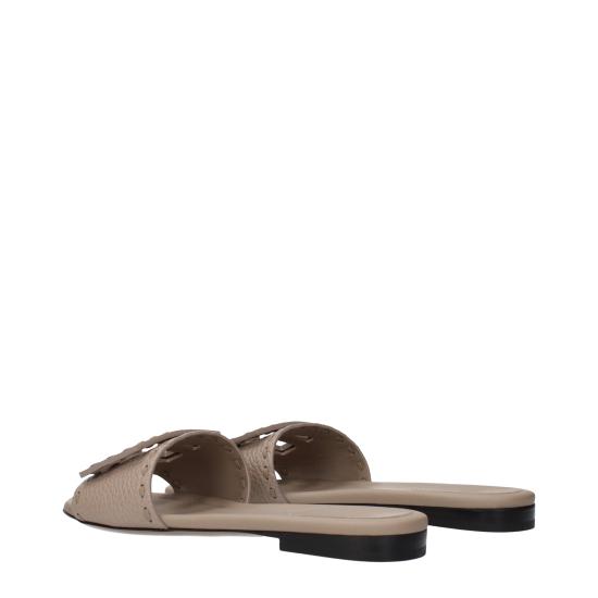 26SS 펜디 바게트 시에나 레더 슬라이드 8R8136AQY2F1MXM - FENDI