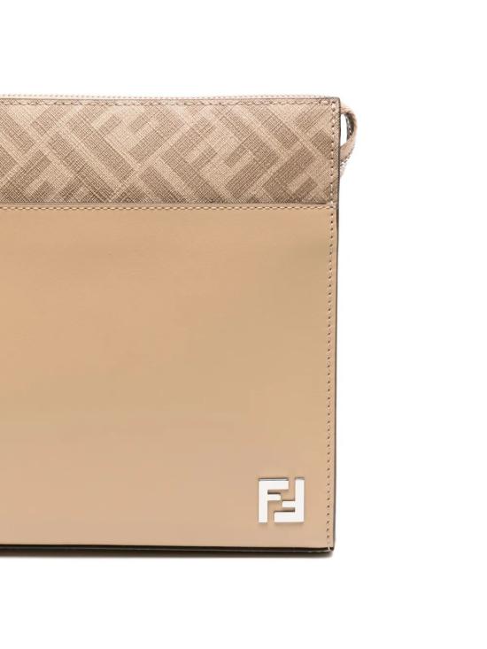 25FW 펜디 클러치/파우치 7VA491 AV83F19VE BEIGE - FENDI