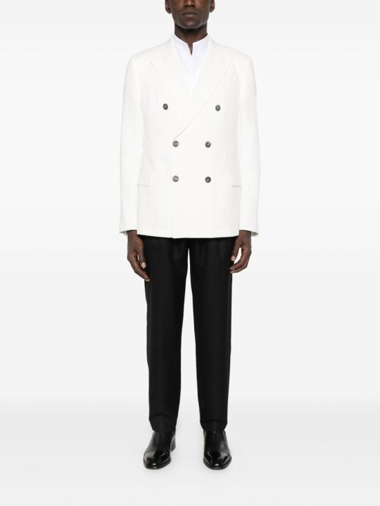 25FW 엠포리오 아르마니 긴팔 셔츠 EM000193TE16908F0009 WHITE - EMPORIO ARMANI
