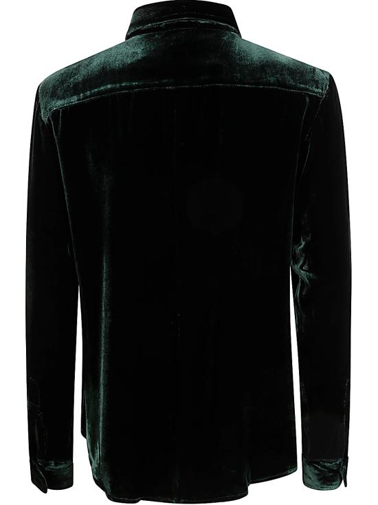  비앙코 르브랭 셔츠 S79 V05 BOTTLE GREEN - BIANCO LEVRIN