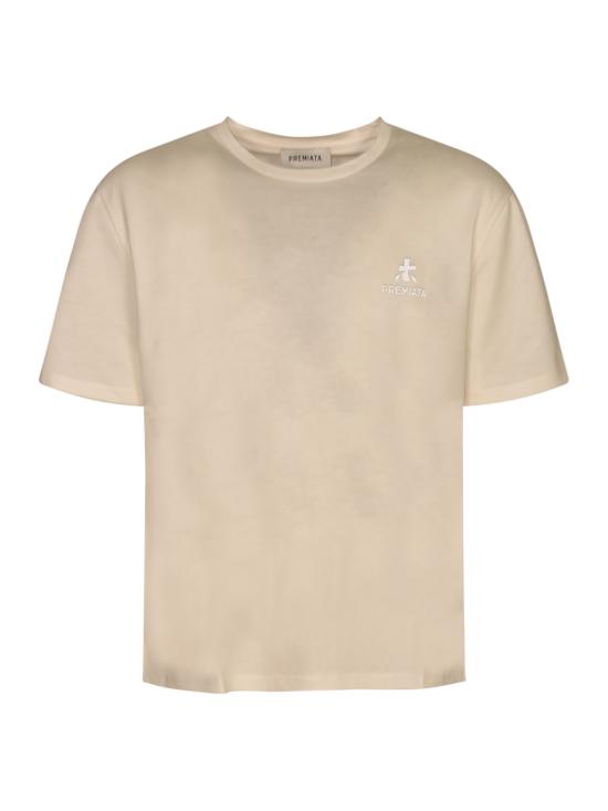 25FW 프리미아타 반팔 티셔츠 PA1028 WHITE White