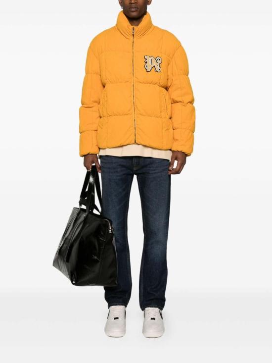 25FW 팜앤젤스 스트레이트 팬츠 PMYA039F24DEN0024503 Blue - PALM ANGELS