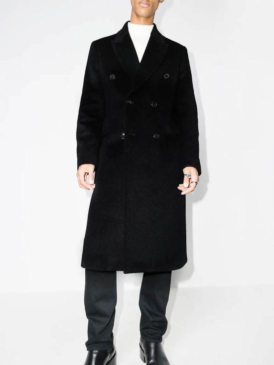 25FW 아워레가시 헤어리 울 웨일 코트 M4201WBBLACK - OUR LEGACY