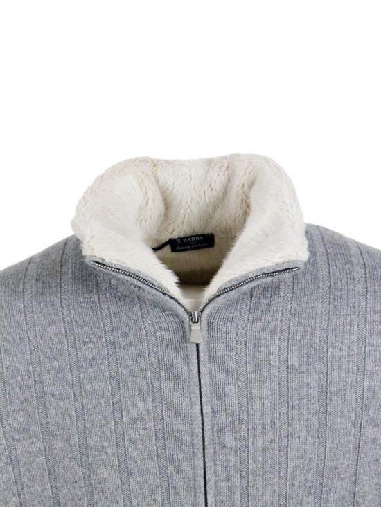 25FW 발바 수트 자켓 15567 23546 25231 61 Grey - BARBA