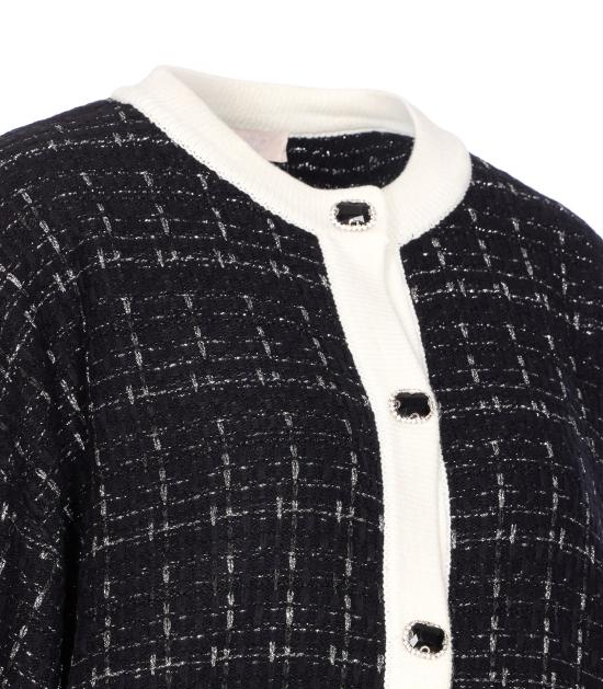 25FW 리우조 수트 자켓 MF5370MA25R P9017 Black - LIU JO