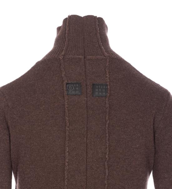 25FW MM6 메종마르지엘라 미디 원피스 S62DD0054 M13187144 Brown - MM6 MAISON MARGIELA