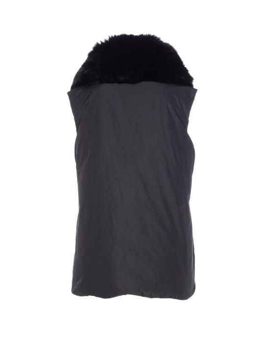 25FW 이브살로몬 베스트 26WAG01675 DOTMC99 Black - YVES SALOMON