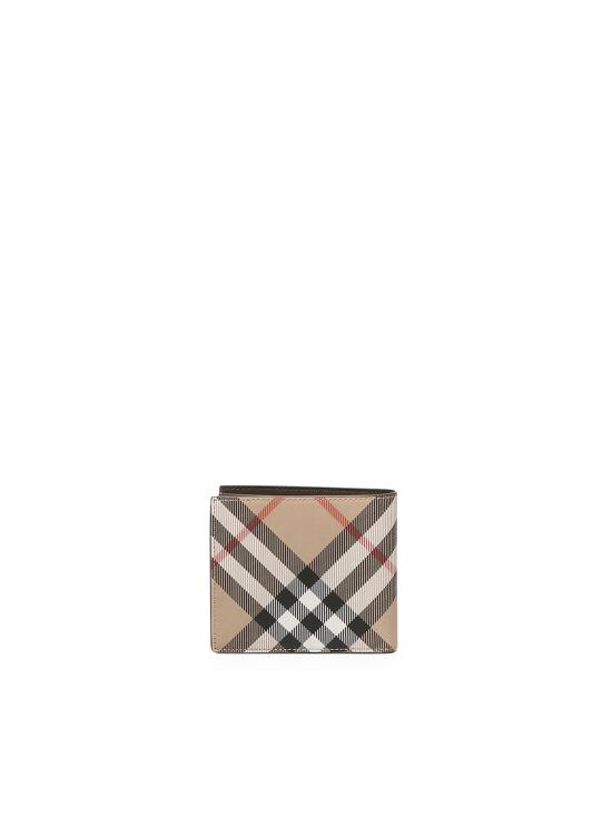 25FW 버버리 체크 반지갑 샌드 8091926 A2021 SAND - BURBERRY