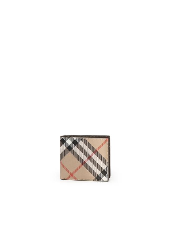25FW 버버리 체크 반지갑 샌드 8091926 A2021 SAND - BURBERRY