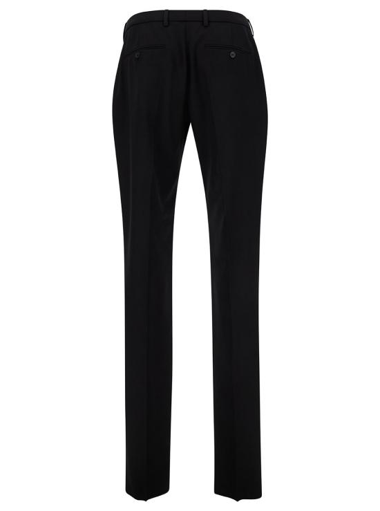 26FW 생로랑 스트레이트 팬츠 607843Y512W1000 Black - SAINT LAURENT
