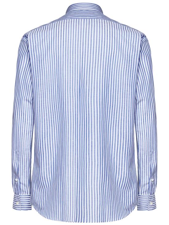 24FW 프랜지스 콜렉션 긴팔 셔츠 FRAC4522 BAZZURRA Clear Blue - FRANZESE COLLECTION