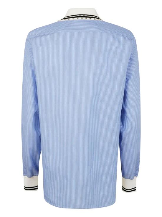 25SS 누메로벤투노 셔츠 G011 1527 RD11 LIGHT BLUE WHITE - N°21