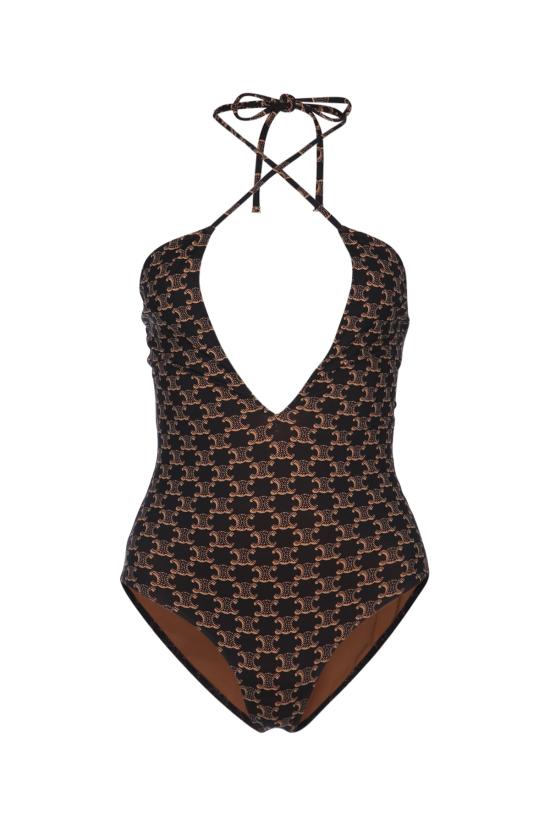 25SS 셀린느 원피스 수영복 2Z306939T 17BR TOFFEEBROWN