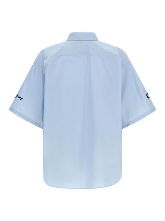  발렌시아가 반팔 셔츠 839187TNM604200 Light Blue - BALENCIAGA