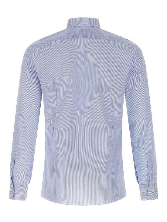  발바 긴팔 셔츠 I1U12P0150031U0001 Light Blue - BARBA