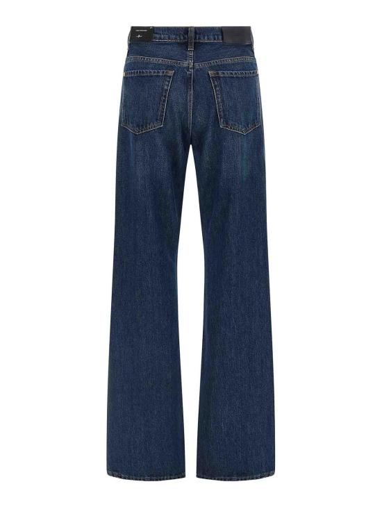  세븐포올맨카인드 스트레이트 팬츠 7UX50E52U71BM Blue - 7 FOR ALL MANKIND