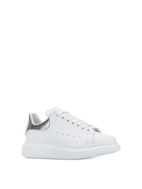 25FW 알렉산더 맥퀸 오버사이즈드 스니커즈 553770WIAH09081 White - ALEXANDER MCQUEEN