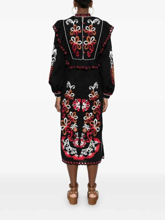 25SS 팜 리오 롱 원피스 32916725024 Black - FARM RIO