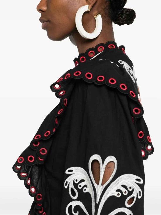 25SS 팜 리오 롱 원피스 32916725024 Black - FARM RIO