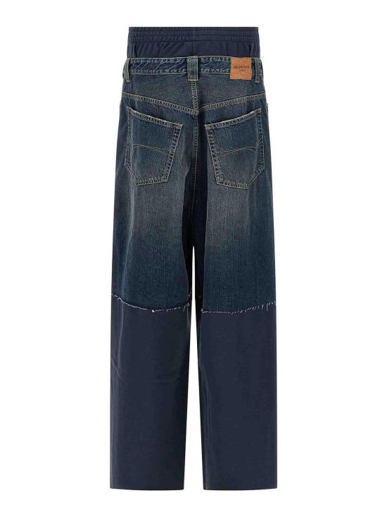  발렌시아가 스트레이트 팬츠 831646TSW714011 Blue - BALENCIAGA