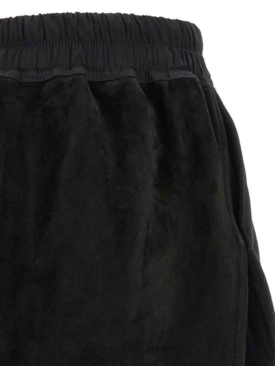  릭 오웬스 드로스트링 박서 쇼츠  RP02E4316LCS09 Black - RICK OWENS