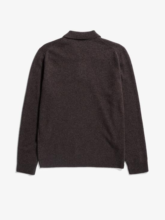 25FW 노스프로젝트 스웨터 N45 06212040norse standard merino lambswool polo - NORSE PROJECTS