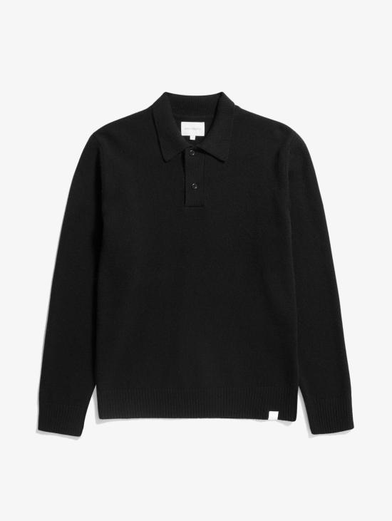25FW 노스프로젝트 스웨터 N45 06219999norse standard merino lambswool polo - NORSE PROJECTS