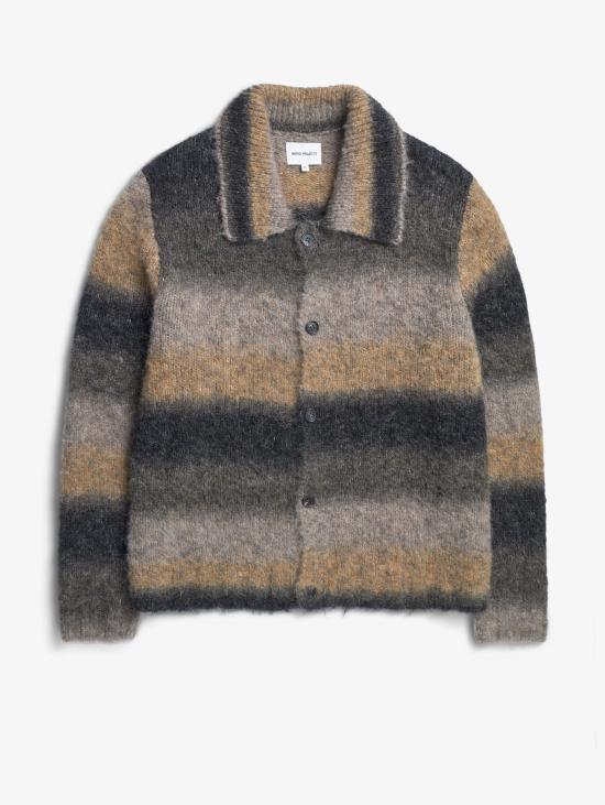 25FW 노스프로젝트 가디건 N45 06540966erik gradient alpaca wool jacket - NORSE PROJECTS