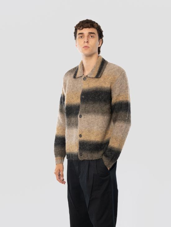 25FW 노스프로젝트 가디건 N45 06540966erik gradient alpaca wool jacket - NORSE PROJECTS