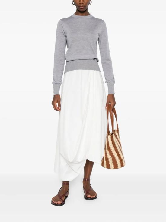 25FW 아미 긴팔 티셔츠 H25FKS835 KN0066GRIS Gray - AMI