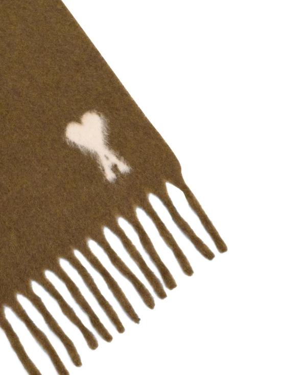 25FW 아미 머플러/스카프 H25USF673 AW0004NOISETTE Brown - AMI