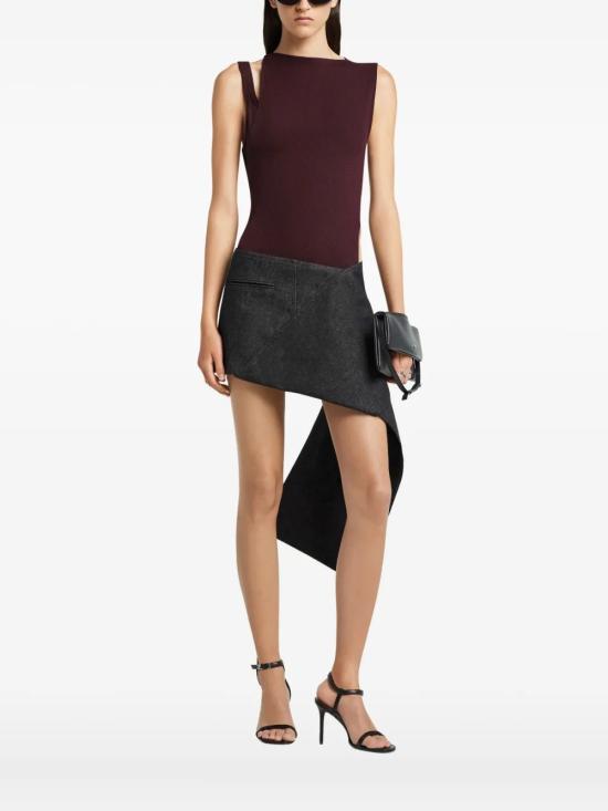 25FW 쿠레쥬 민소매 티셔츠 425JDE146JS01944010 Bordeaux - COURREGES