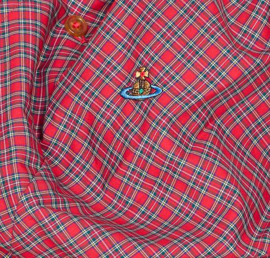 25FW 비비안웨스트우드 셔츠 1501000C W0179H204 Red - VIVIENNE WESTWOOD