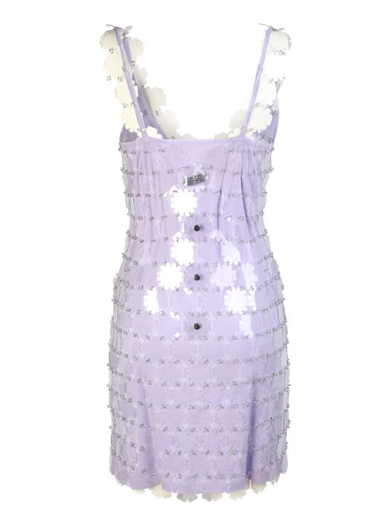  파코라반 숏 원피스 22AIRO273 PS0390 P141 Metallic - PACO RABANNE