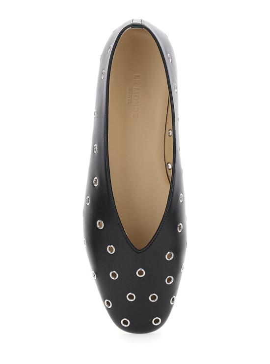 25SS 르 몽드 베릴 플랫 슈즈 REGEYEBLA Black - LE MONDE BERYL