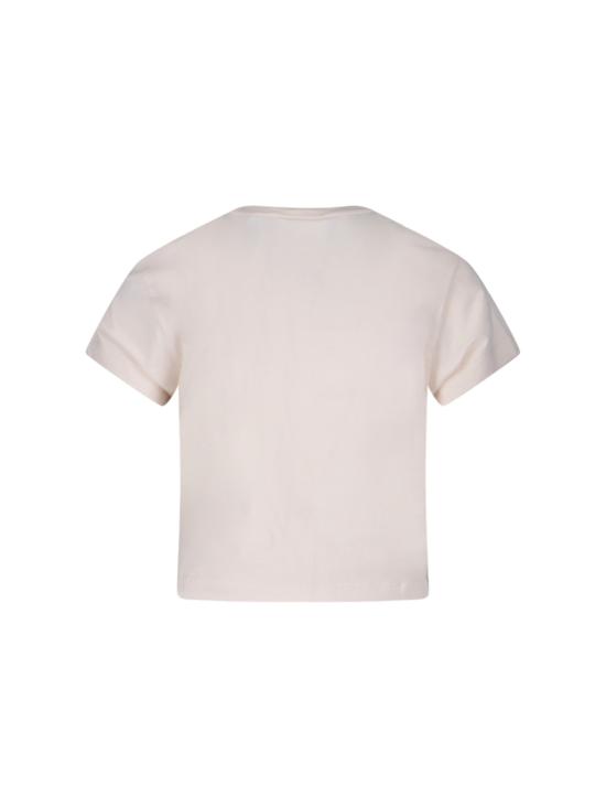 25FW 메종키츠네 반팔 티셔츠 MW00105KJ7026 0306 Pink - MAISON KITSUNE