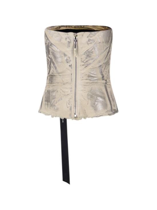 25FW 다크쉐도우 민소매 티셔츠 DS02E7129 SDPF 128 Silver - DRKSHDW